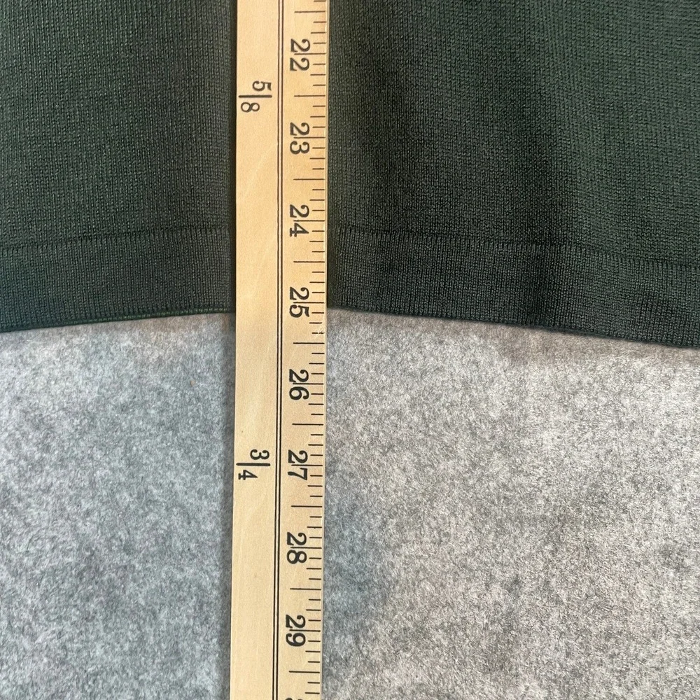 Banana Republic Silk Cashmere Mens Sweater M Dark Green Office